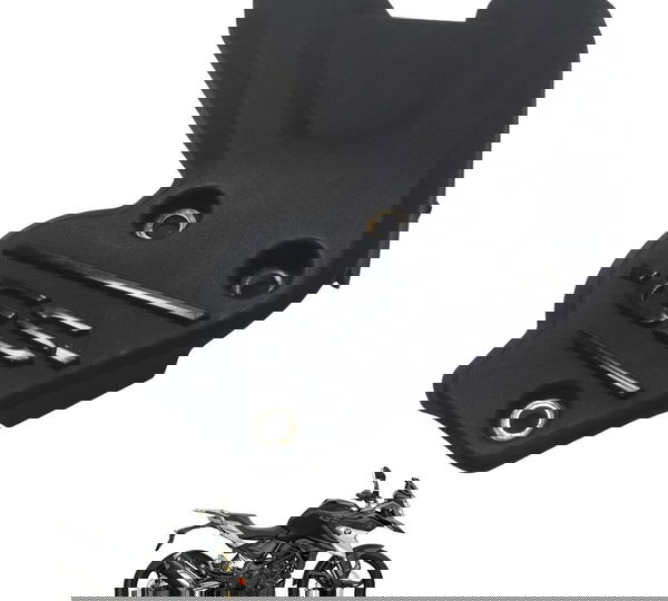 Carenagem Tampa Quadro Esquerda Bmw G310 Gs 20-24 Original Preto
