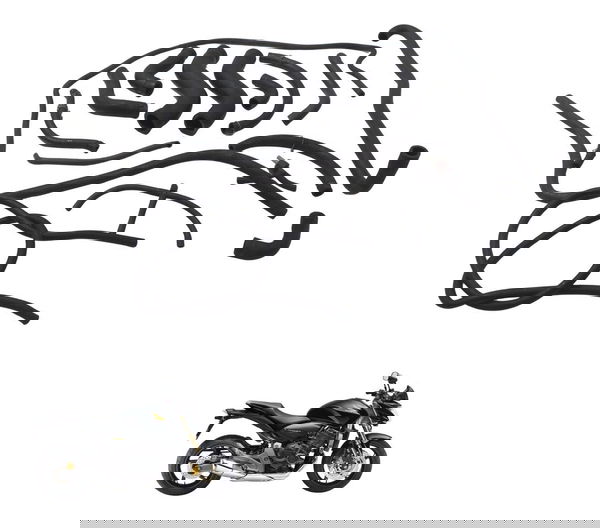 Kit Mangueiras Honda Cb 600f Hornet 08-11 Original