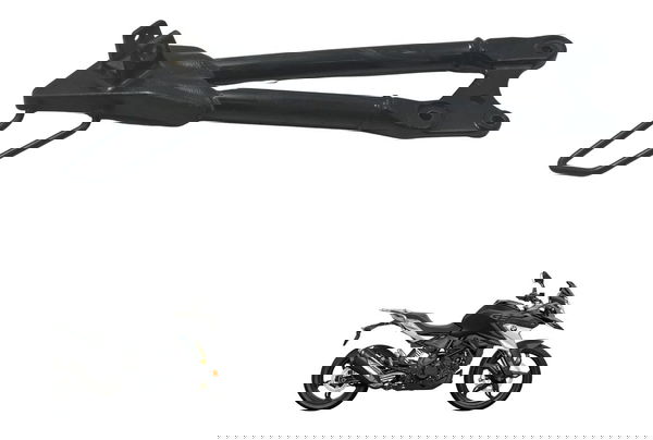 Suporte Pedaleira Traseira Esquerda Bmw G310 Gs 20-24 Orig