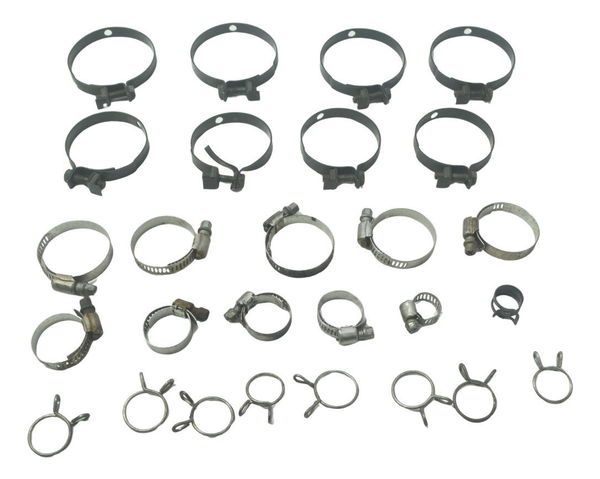 Kit Abraçadeiras Diversas Honda Cb 600f Hornet 08-11 Orig