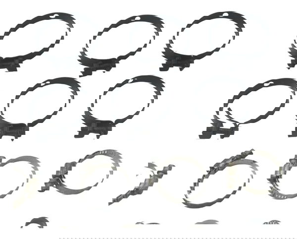 Kit Abraçadeiras Diversas Honda Cb 600f Hornet 08-11 Orig