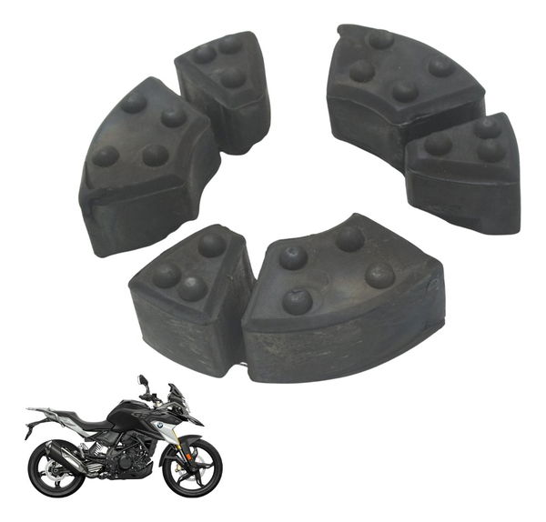 Coxim Cubo Coroa C/ Detalhes Bmw G310 Gs 20-24 Original Coxim Cubo Coroa C/ Detalhes Bmw G310 Gs 20-24 Original