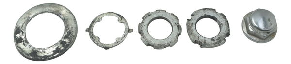 Porca Coluna Mesa Direção Honda Cb 600f Hornet 08-11 Orig