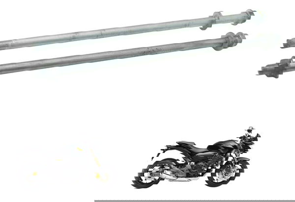 Par Parafuso Suporte Motor Honda Cb 600f Hornet 08-11 Orig