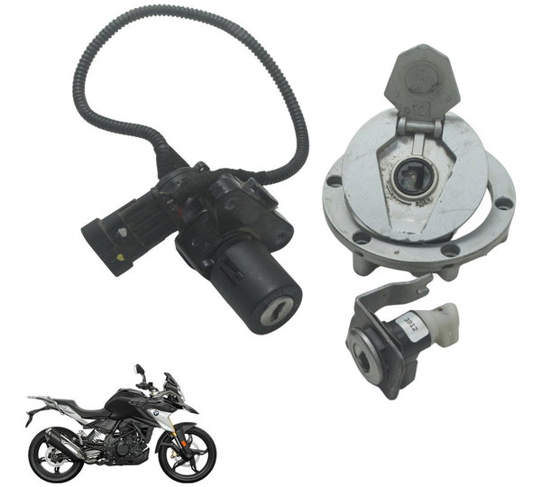 Kit Chave Ignição S/ Chave C/ Detalh Bmw G310 Gs 20-24 Orig