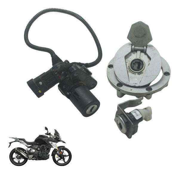 Kit Chave Ignição S/ Chave C/ Detalh Bmw G310 Gs 20-24 Orig