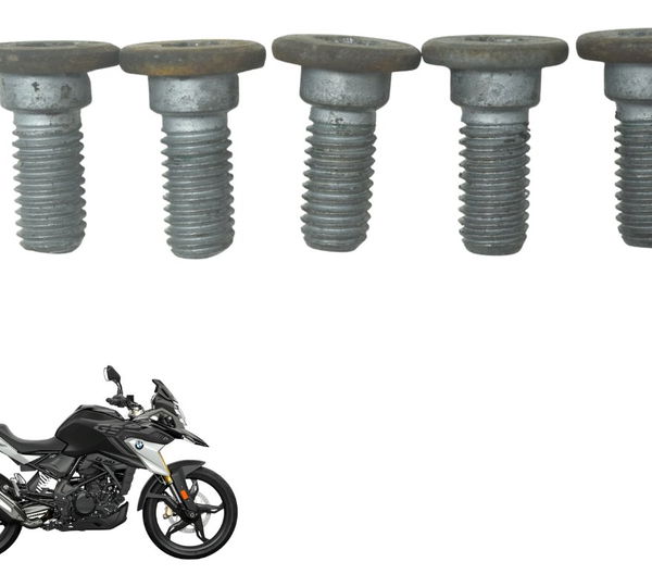 Kit Parafusos Disco Freio Dianteiro Bmw G310 Gs 20-24 Orig