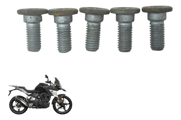 Kit Parafusos Disco Freio Dianteiro Bmw G310 Gs 20-24 Orig