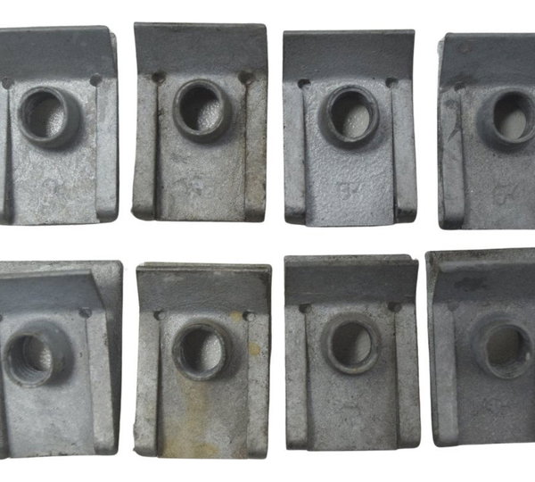 Kit C/8 Presilhas Carenagem 2,5mm Bmw G310 Gs 20-24 Original