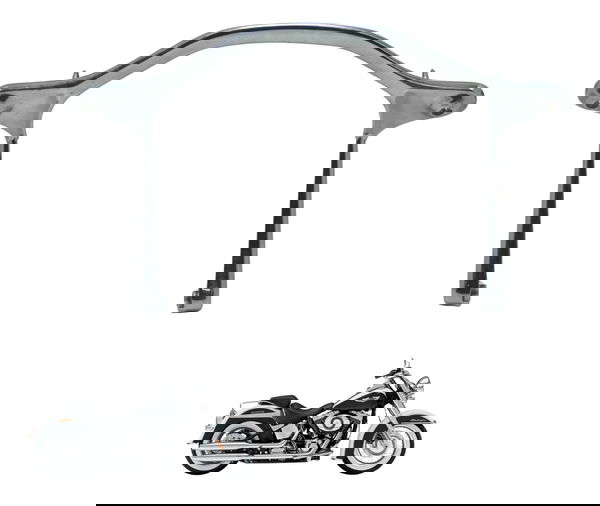 Suporte Pisca Harley Softail Deluxe Flstn 12-15 Original