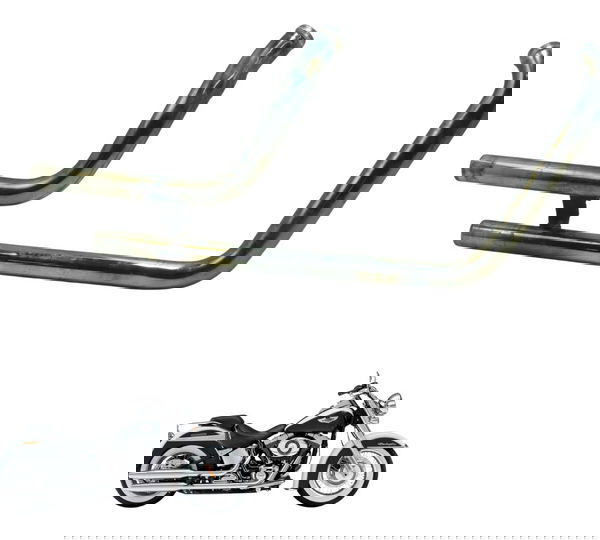 Curva Escape Harley Softail Deluxe Flstn 12-15 Original