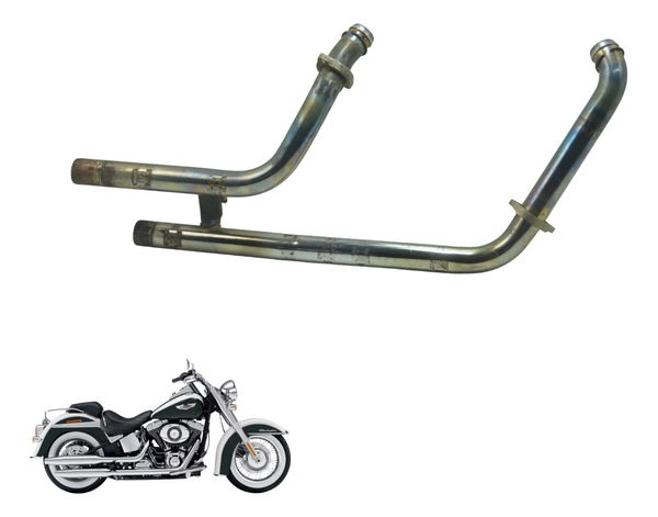 Curva Escape Harley Softail Deluxe Flstn 12-15 Original