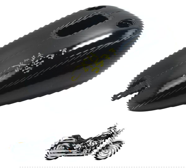Tanque Harley Softail Deluxe Flstn 12-15 Original