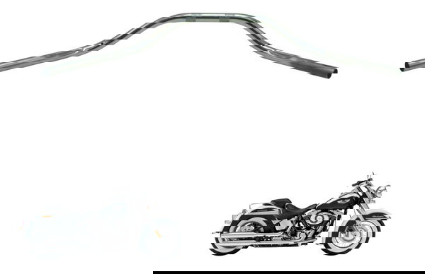 Guidão Harley Softail Deluxe Flstn 12-15 Original
