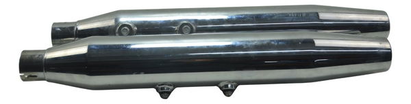 Par Ponteira Escape Harley Softail Deluxe Flstn 12-15 Orig