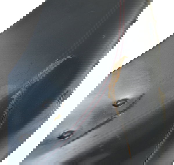 Paralama Diant C/ Avaria Harley Softail Deluxe Flstn 12-15