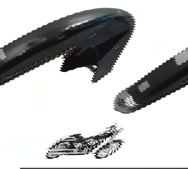 Paralama Diant C/ Avaria Harley Softail Deluxe Flstn 12-15