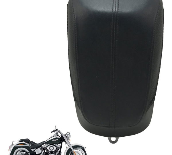 Banco Traseiro Harley Softail Deluxe Flstn 12-15 Original Preto