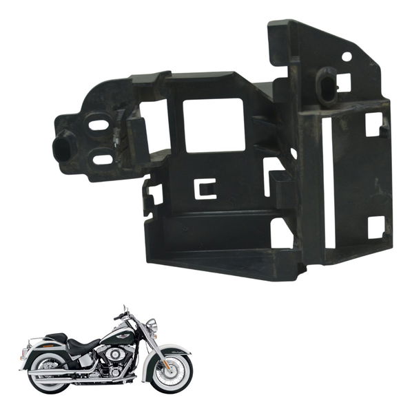 Suporte Chicote C/ Detalh Harley Softail Deluxe Flstn 12-15