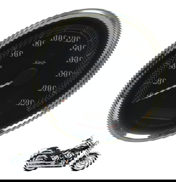 Painel Velocímetro Harley Softail Deluxe Flstn 12-15 Orig