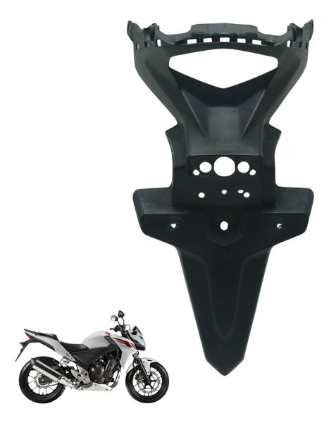 Suporte Placa Honda Cb 500 F 14-15 Original