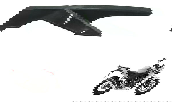 Capa Corrente C/ Avaria Honda Cb 500 F 14-15 Original Preto