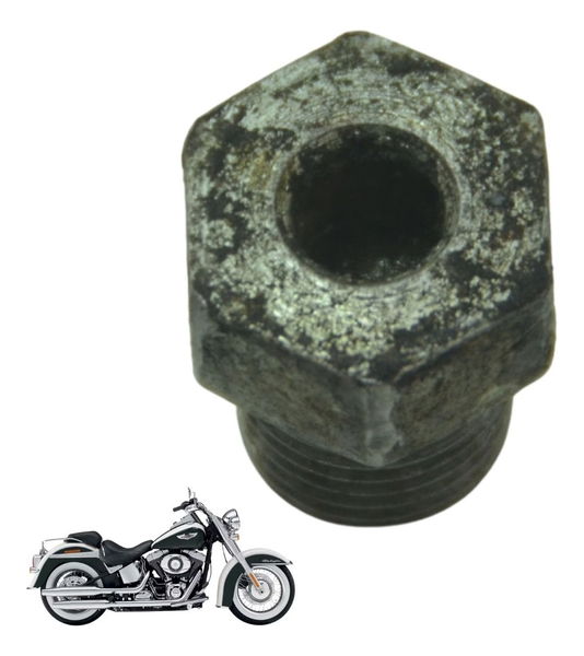 Porca Bujão Harley Softail Deluxe Flstn 12-15 Original