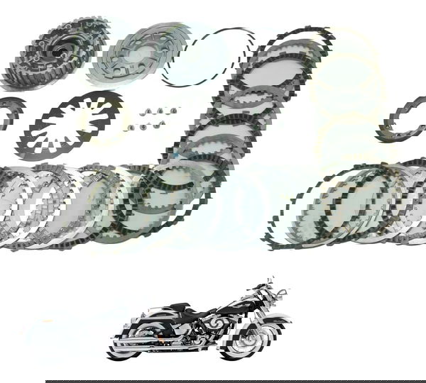 Cubo Disco Platô Embreagem Harley Deluxe Flstn 12-15 Ori