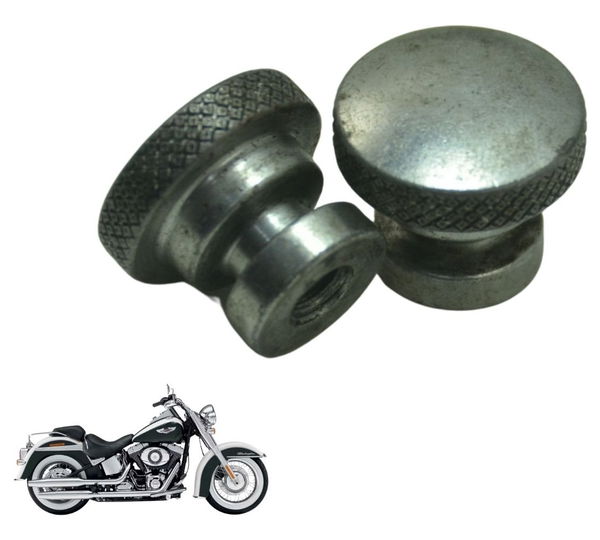 Par Porca Banco Harley Softail Deluxe Flstn 12-15 Original