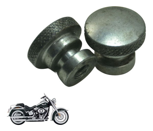 Par Porca Banco Harley Softail Deluxe Flstn 12-15 Original Par Porca Banco Harley Softail Deluxe Flstn 12-15 Original