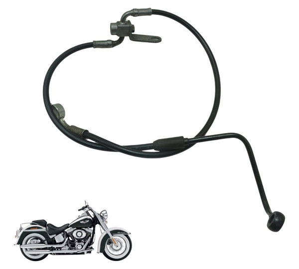 Flexível Abs Traseiro Harley Softail Deluxe Flstn 12-15 Orig
