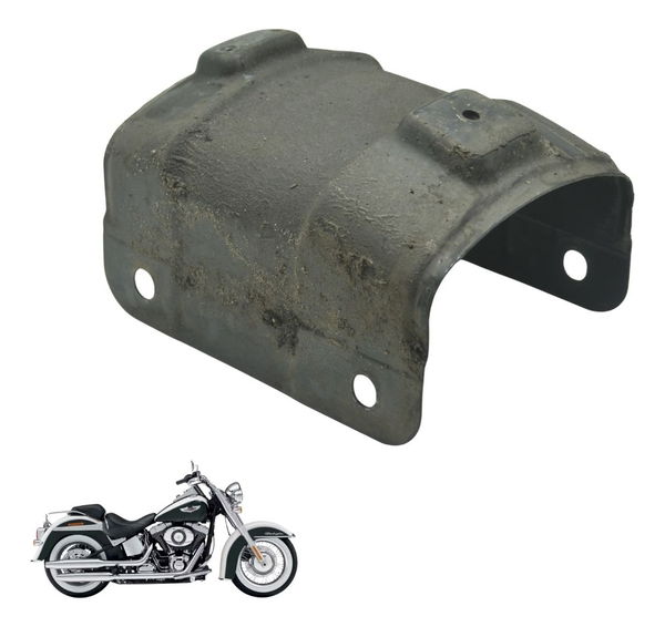 Suporte Alma Paralama Tras Harley Softail Deluxe Flstn 12-15 Preto