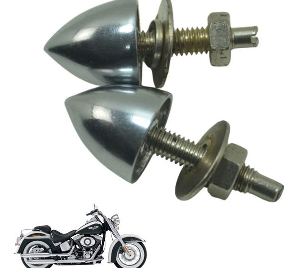 Parafuso Suport Placa Cust Harley Softail Deluxe Flstn 12-15
