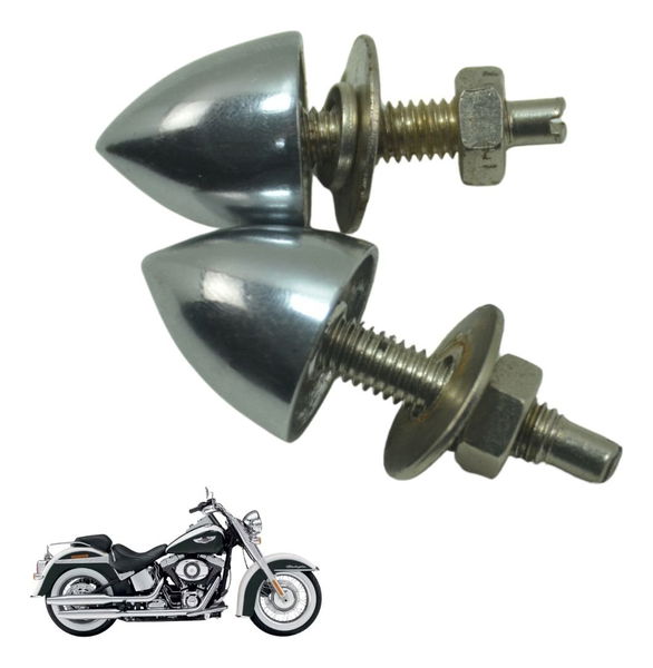 Parafuso Suport Placa Cust Harley Softail Deluxe Flstn 12-15