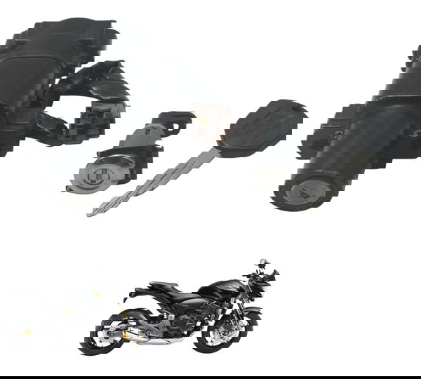 Kit Chave Ignição C/ Avaria Honda Cb 600f Hornet 08-11 Orig