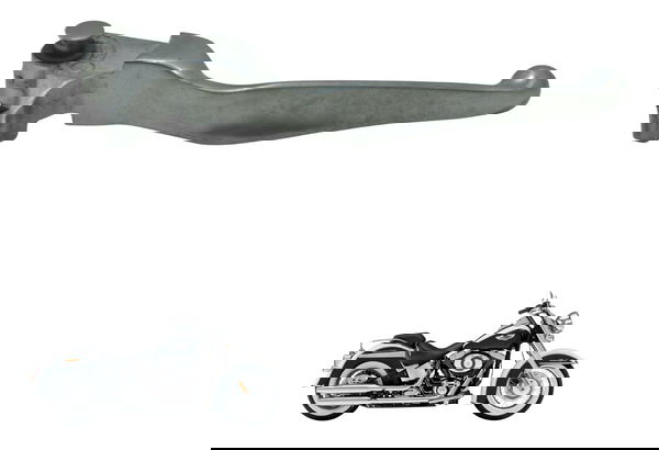 Manete Freio C/ Detal Harley Softail Deluxe Flstn 12-15 Orig