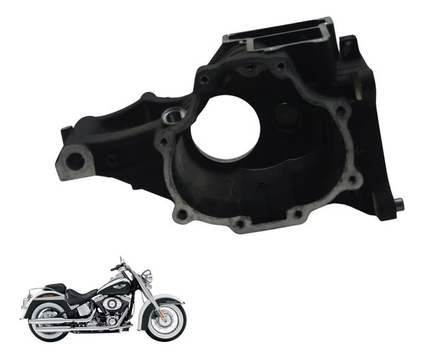 Carcaça Caixa Marcha Harley Softail Deluxe Flstn 12-15 Orig