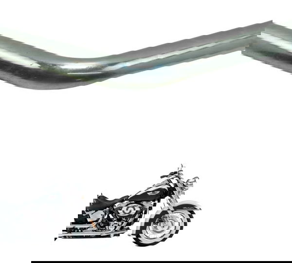 Capa Proteção Escape Diant Harley Softail Deluxe Flstn 12-15