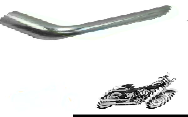 Capa Proteção Escape Diant Harley Softail Deluxe Flstn 12-15