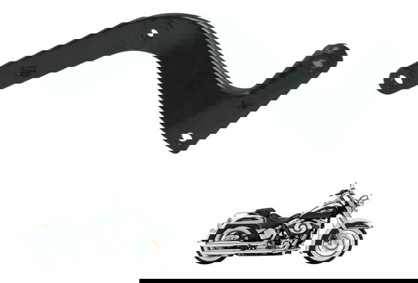 Suporte Paralama Tras Dir Harley Softail Deluxe Flstn 12-15 Preto