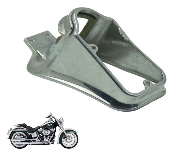 Carcaça Lanterna Tras Harley Softail Deluxe Flstn 12-15 Orig