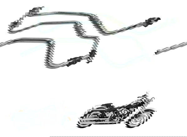 Jogo Mangeuira Óleo Harley Softail Deluxe Flstn 12-15 Orig