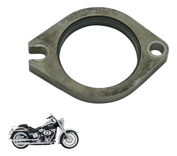 Flange Coletor Admissão Harley Softail Deluxe Flstn 12-15 Flange Coletor Admissão Harley Softail Deluxe Flstn 12-15