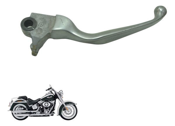 Manete Freio C/ Detal Harley Softail Deluxe Flstn 12-15 Orig