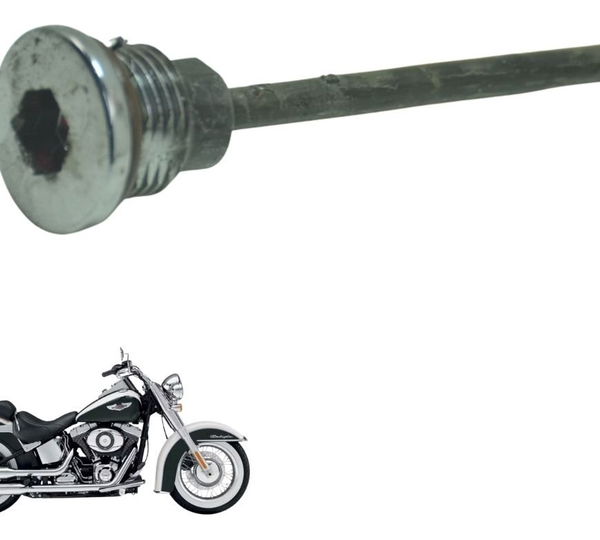 Vareta Nível Óleo Harley Softail Deluxe Flstn 12-15 Original