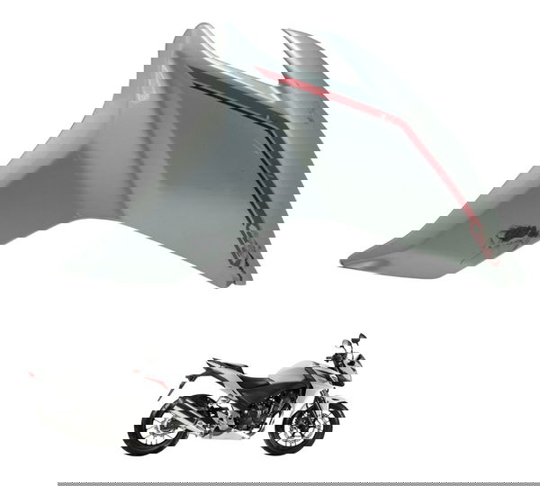 Carenagem Lateral Tanque Esq C/ Avaria Honda Cb 500 F 14-15