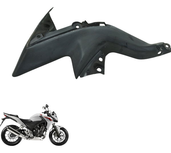 Acabamento Aba Tanque Direito Honda Cb 500 F 14-15 Original Preto