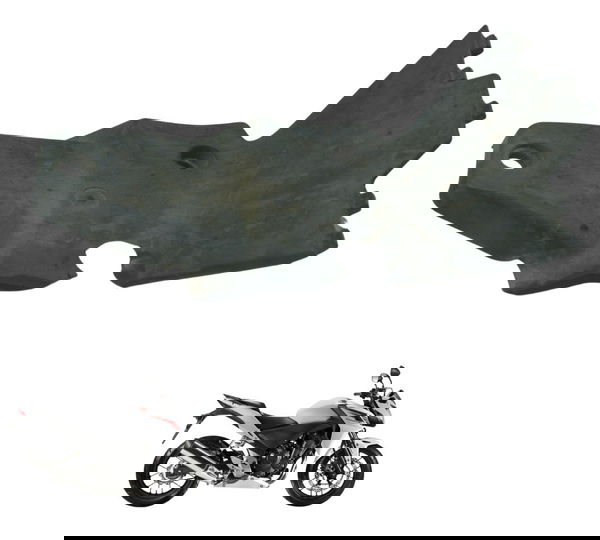 Suporte Placa C/ Avaria Honda Cb 500 F 14-15 Original