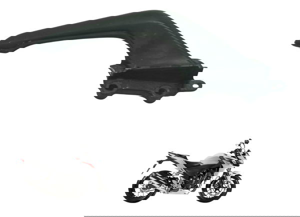 Alça Traseira Esquerda Honda Cb 500 F 14-15 Original Preto