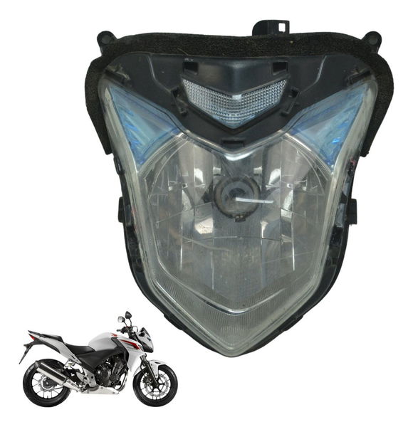 Farol C/ Avaria Honda Cb 500 F 14-15 Original